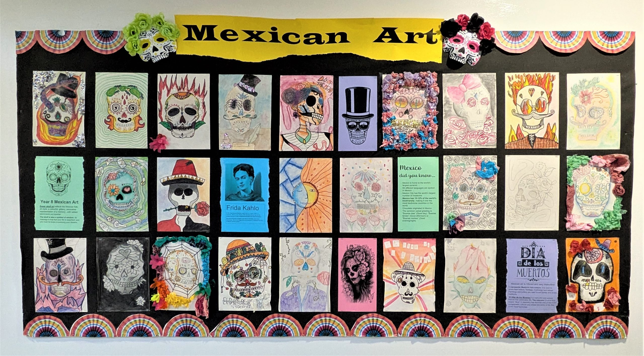 Year 8 Mexican Art